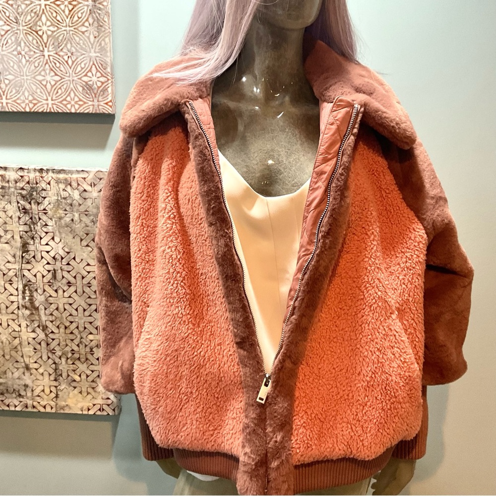 UGG RTW Faux Fur Coat